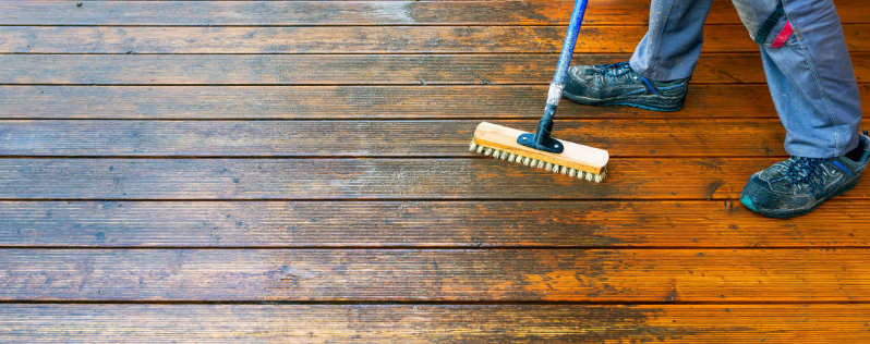 Terrasse brosse